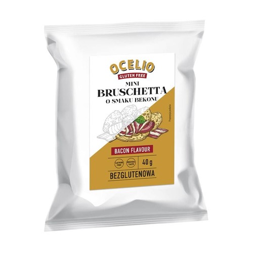Mini Bruschetta o smaku bekonu Ocelio 40 g