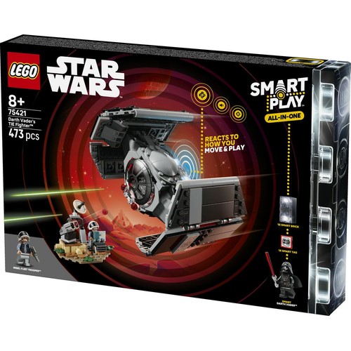Star Wars SMART Play: Myśliwiec TIE™ Dartha Vadera 75421 LEGO 1 sztuka