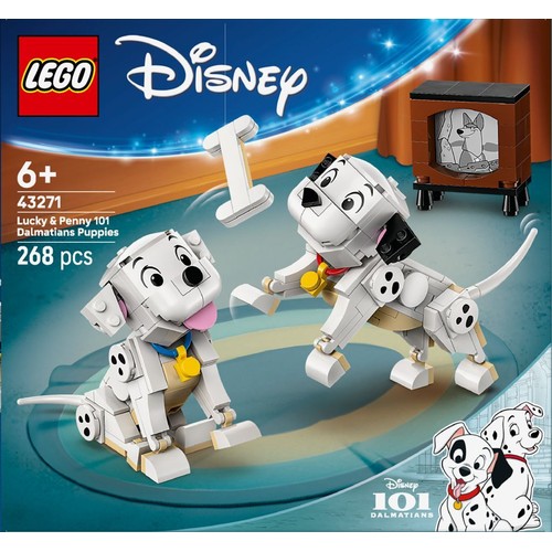Disney 101 dalmatyńczyków — Szczeniaczki Szczęściarz i Penny 43271 LEGO 1 sztuka