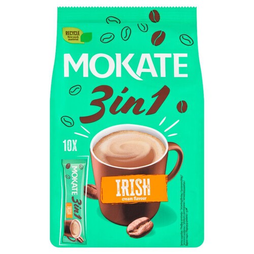 Kawa 3w1 o smaku irish cream Mokate 170 g