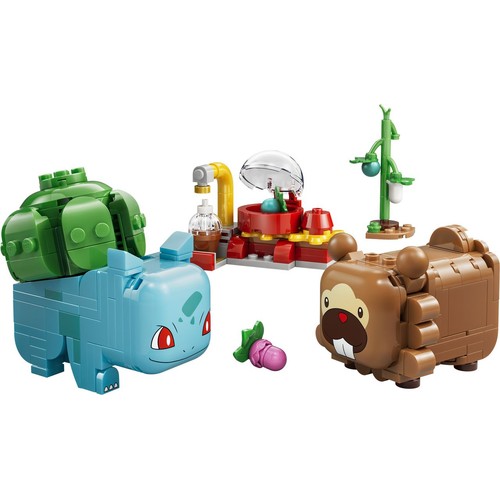 Pokémon SMART Pla: Bulbasaur i Bidoof z krzewem jagody 72155 LEGO 1 sztuka