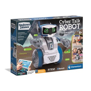 Naukowa zabawa - Mówiacy Cyber Robot Clementoni 1 sztuka