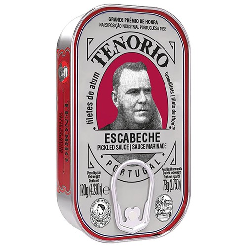 Płat tuńczyka sosie Escabeche TENORIO 120 g