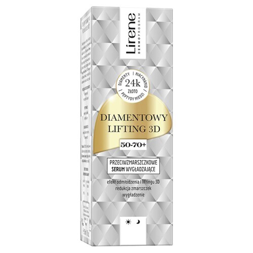 Serum przeciwzmarszczkowe wygładzające diamentowy lifting Lirene 30 ml