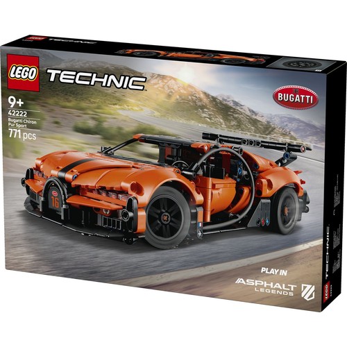 Technic Hipersamochód Bugatti Chiron Pur Sport 42222 LEGO 1 sztuka