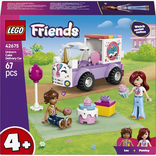 Zabawka Friends Jednorożcowa dostawa tortu 42675 LEGO 1 sztuka