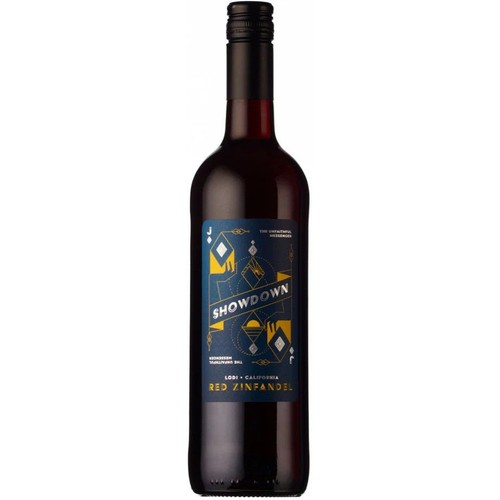 Wino kalifornijskie czerwone wytrawne Red Zinfandel alk. 13,5% obj. Showdown 750 ml