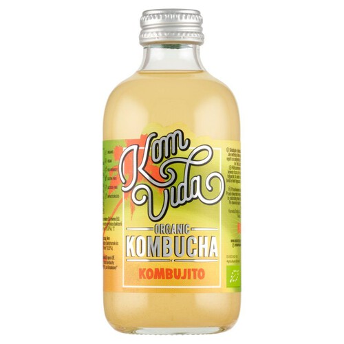 BIO Kombucha kombujito z miętą 250ml  Komvida 250 ml