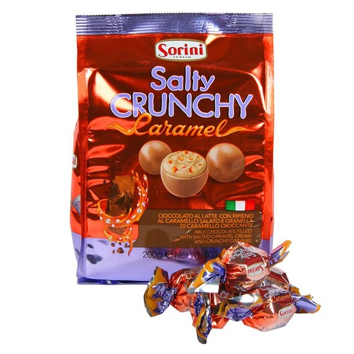 Pralinki Salty Crunchy Caramel Sorini 200 g