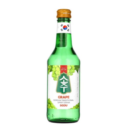 Koreański napój alkoholowy Grape alk. 12,0% obj. 	Soju Jjan 350 ml