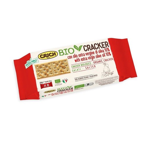 BIO Krakersy z oliwą z oliwek CRICH 250 g