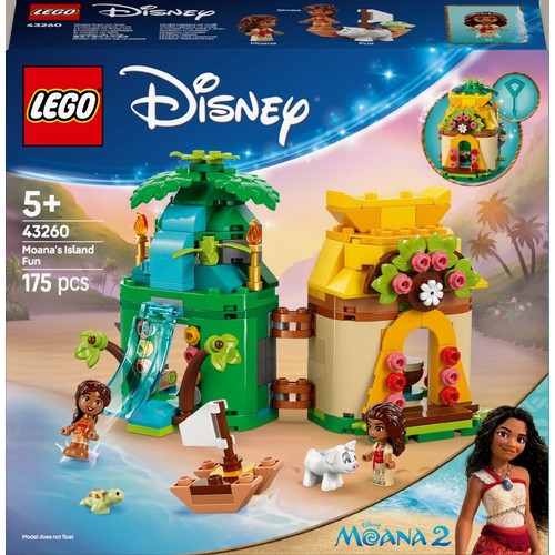Disney Zabawy Vaiany na wyspie 43260 LEGO 1 sztuka