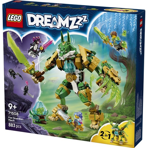 DREAMZzz™ Lisi mech-strażnik 71508, zabawka LEGO 1 sztuka