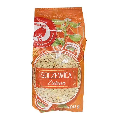 Soczewica zielona Auchan 400 g