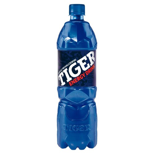 Gazowany napój energetyczny z tauryną kofeiną i witaminami Tiger 900 ml