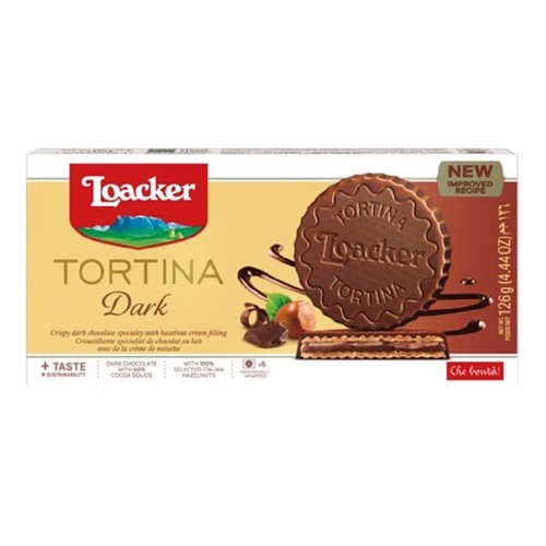 Wafle Tortina Dark Loacker 126 g