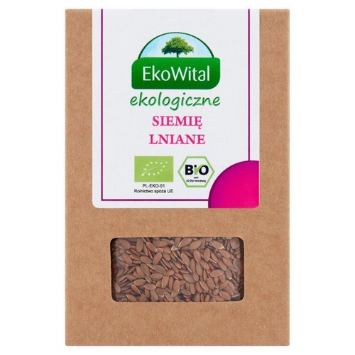 BIO Ekologiczne siemię lniane EkoWital 200 g