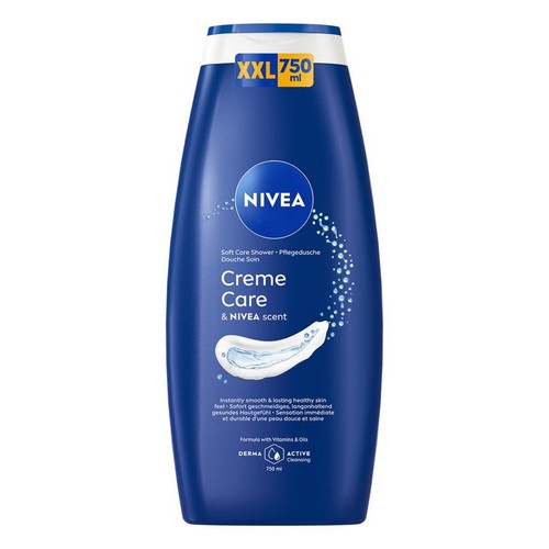 Nivea Creme Care żel pod prysznic, 750 ml. Zapewnia miękką i zdrową skórę.