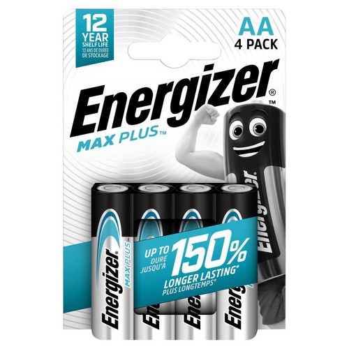 Baterie MAX PLUS AA E91 BP4 Energizer 4 sztuki
