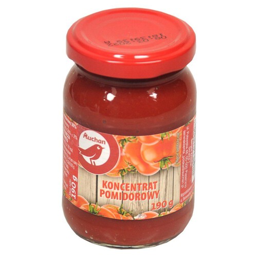 Koncentrat pomidorowy 30% Auchan 190 g