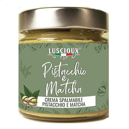Krem pistacjowy Matcha bez oleju palmowego Luscioux 190 g