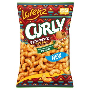 Chrupki kukurydziane Curly Tex-Mex  Lorenz 100 g