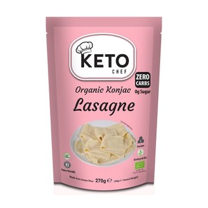 BIO KETO Makaron Konjac typu lasagne bezglutenowy Keto Chef 270 g