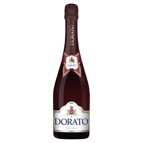 Wino musujące czerwone słodkie owocowe Rosso alk. 10% obj. Dorato 750 ml