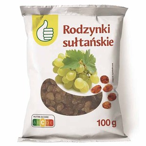 Rodzynki sułtańskie Auchan 100 g