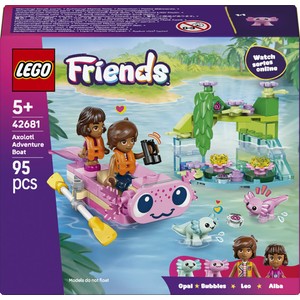 Friends Przygoda na aksolotlowej łodzi 42681 LEGO 1 sztuka
