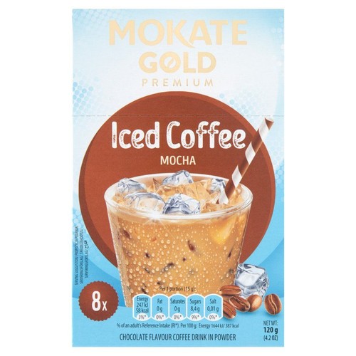 Iced Coffee mocha Mokate 8 saszetek