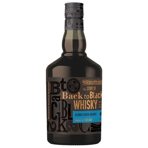 Whisky blended alk. 40,0% obj. Back to Black 700 ml
