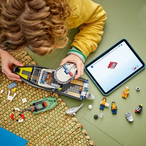 City Pościg łodzią policyjną 60456 LEGO 1 sztuka