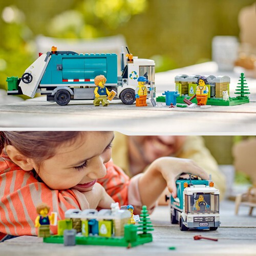 City Ciężarówka recyklingowa 60386 LEGO 1 sztuka