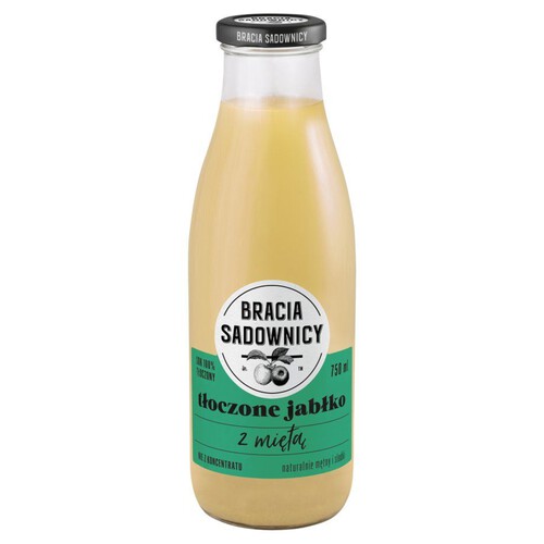 Tłoczone jabłko z miętą Bracia Sadownicy 750 ml