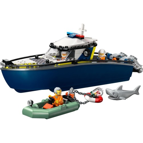 City Pościg łodzią policyjną 60456 LEGO 1 sztuka