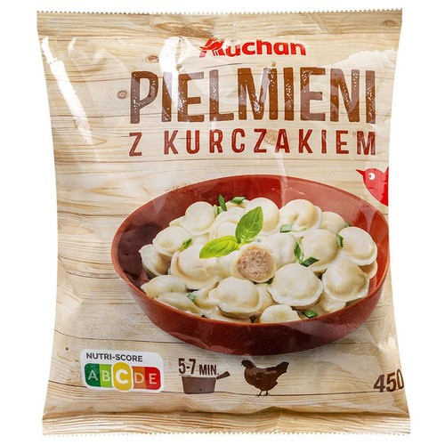 Pielmieni z kurczakiem   Auchan 450 g