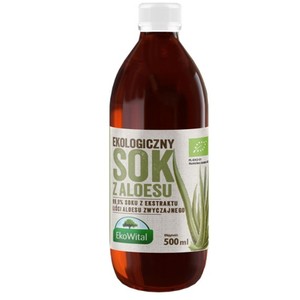Ekologiczny Sok z aloesu   Eko Wital 500 ml