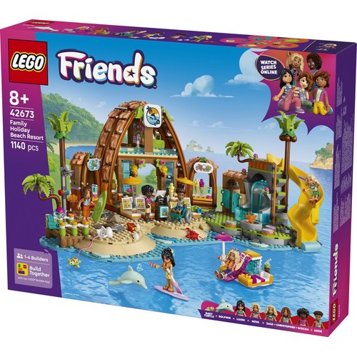 Zestaw Friends Rodzinne wakacje na plaży 42673 LEGO 1 sztuka