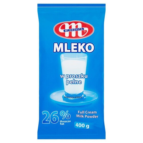 Mleko w proszku pełne 26% Mlekovita 400 g