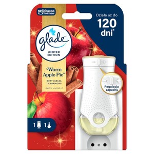 Elektryczny odświeżacz powietrza z wkładem 20 ml Warm Apple Pie  Glade zestaw