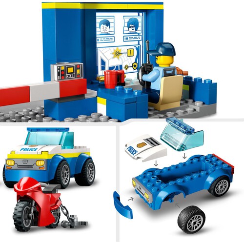 City Posterunek policji – pościg 60370 LEGO 1 sztuka