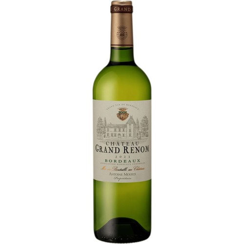 Wino francuskie czerwone wytrawne Bordeaux alk. 13,5% obj. Château Grand Renom 750 ml