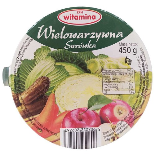 Surówka wielowarzywna Witamina 450 g