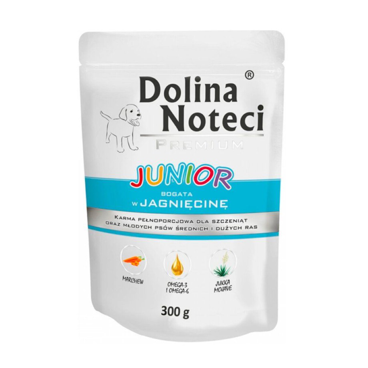 Karma mokra dla psów z jagnięciną Dolina Noteci 300 g