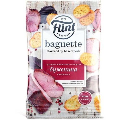 Bagietki o smaku szynki pikantnej Flint 60 g