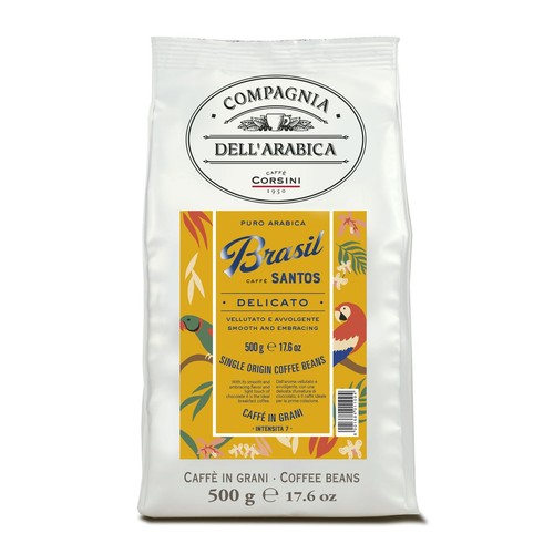 Kawa ziarnista Brasil  Corsini 500 g