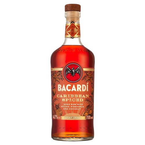 Rum ciemny Carribean Spiced alk. 40,0% obj. Bacardi 700 ml