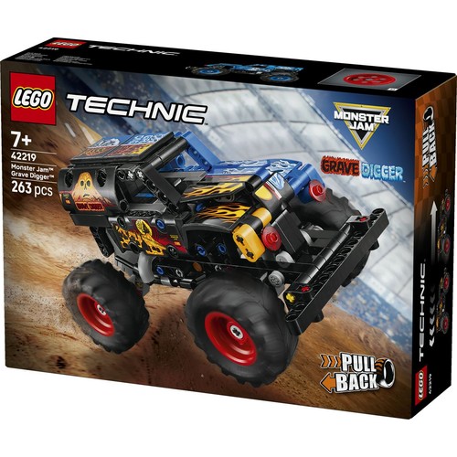 Technic Monster Jam™ Grave Digger™ Ogień i lód 42219 LEGO 1 sztuka