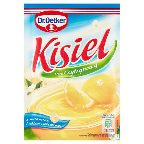 Kisiel o smaku cytrynowym Dr.Oetker 38 g